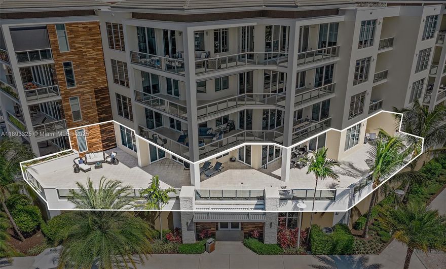 Built in 2018 Azure offers the finest of full concierge services from a boutique community. Enjoy sunrise & sunsets from the nearly 3,000 sqft wrap around balcony with direct marina views just moments from intracoastal and Juno's blue water sandy beaches. Unpack your bags & step from your privately keyed elevator to an open floor plan with natural sunlight & panoramic views from nearly every room. This move in ready turn-key 4 bedroom en-suite home has his/her master baths, secondary master, 3 indoor parking spaces with electric options. First class amenities just minutes from Palm Beach & Jupiter Island. Azure's concierge has 24/7 manned gate, fitness centers, lap/heated pool & spa, sauna, private climate-controlled wine room, putting green & potential boat slip availability.