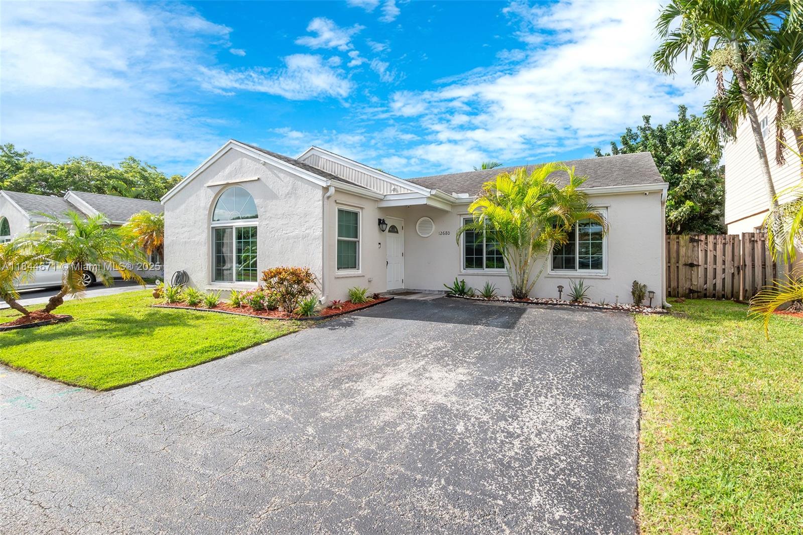 Impeccably maintained 3-bedroom, 2-bathroom single-family home located in the heart of the Deerwood Villas community. It features wood-look tile flooring, an updated kitchen, an open layout, a backyard patio, a RainSoft water system, and hurricane-resistant windows and doors. This home is perfect for those looking for a remodeled home in a safe neighborhood, close to major highways, shopping, grocery stores, and more. A security camera system is included. A shed is included. A UV air purification system is included. The property can also be sold furnished.