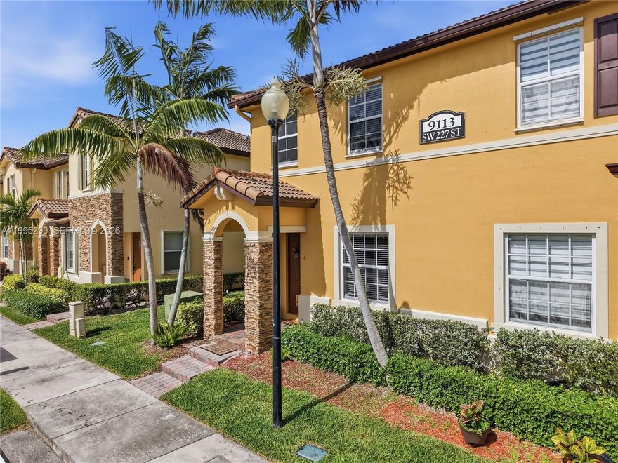 Beautiful and immaculate townhouse 2/2.5 located in the best residential desirable neighborhood in Cutler Bay Excellent schools, and close to supermarket shopping centers. Don't miss this opportunity-offered at the best price in the area.
Master Insurance and flood insurance, maintenance of grounds landscaping, 24/7 guard gated security, resort-style clubhouse Olympic-size pool, sauna, fitness center, business center for your work needs, Kids' play area for endless entertainment. Ideally situated near the Florida Turnpike, Black Point Marina, and shopping on Old Cutler Road.
Call for more information. EZ to show. Call Martha 786-319-6833