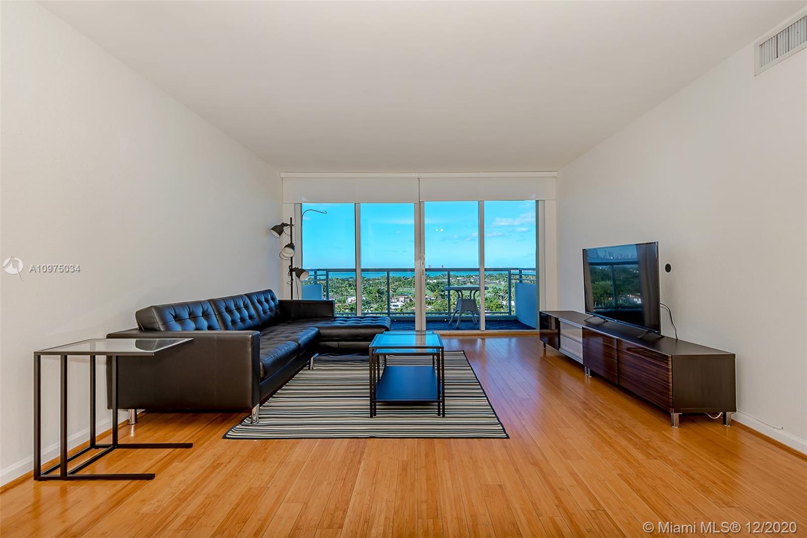 Annual or Seasonal Rent!! Excellent 2Bed / 2 Bath unit with an incredible views Water, Golf course and Miami City. Enjoy this amazing condo with all included WIFI and Cable in the best area of Miami Beach. A rated schools, 5 minutes from Mount Sinai Hospital. Best Hotels and Restaurants. Dog friendly building. Rent includes cable, internet, water, garbage disposal, and one car valet parking