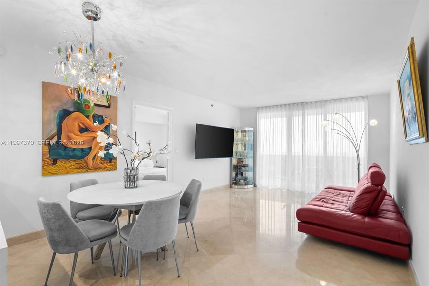 NOW OR NEVER !!!! WELCOME TO BEACH CLUB 1 LOWER PENTHOUSE ! Experience elevated coastal living in this beautifully fully renovated 1-bedroom + den, 1.5-bathroom lower penthouse in the prestigious Beach Club I.
This exceptional residence offers stunning, endless city ,intracoastal views through dramatic floor-to-ceiling windows, filling the space with natural light and incredible energy from sunrise to sunset. The thoughtfully designed layout features a fully updated kitchen, elegant new bathrooms, and modern finishes throughout, creating a perfect blend of comfort and sophistication.Enjoy the convenience of an in-unit washer and dryer and a truly move-in ready home—ideal as a primary residence, vacation retreat, or investment.Indulge in resort-style, 5-star amenities, including:7 oceanfront pools,Relaxing jacuzzis,A spectacular 50,000 sq ft spa & fitness center with state-of-the-art equipment
Full-service luxury lifestyle in one of South Florida’s most desirable oceanfront communities.This is more than a condo—it’s a true gem offering unmatched views, energy, and lifestyle.Condo shows like A MODEL ! 
Very easy showing .