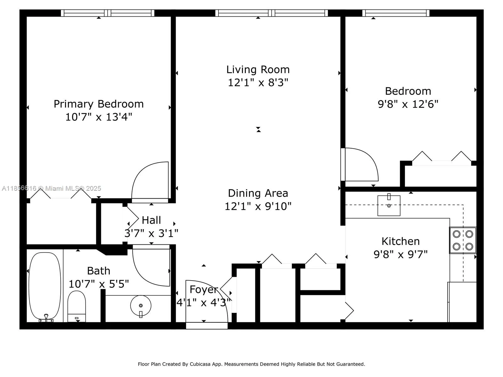 Miami, Florida 33165, United States, 2 Bedrooms Bedrooms, ,1 BathroomBathrooms,Residential,Pending,189285