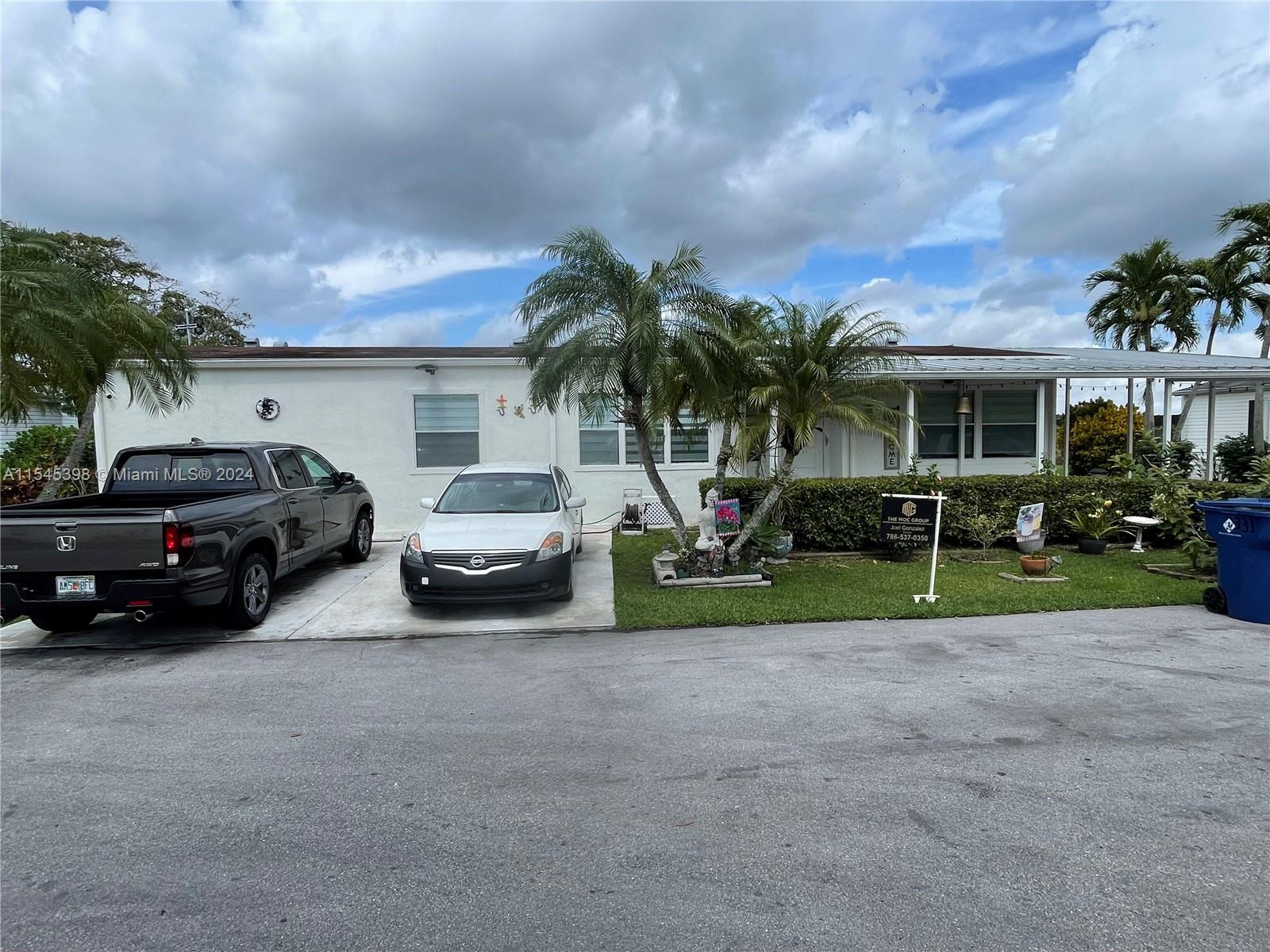 Property for Sale at 19800 Sw 180th Ave Unit 333 Ave, Miami, Broward County, Florida - Bedrooms: 3 
Bathrooms: 2  - $310,000