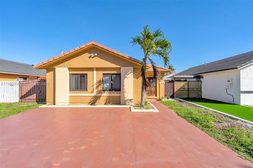 Welcome to 7579 W 31st Ave, a well-maintained residence ideally located in one of Hialeah’s most desirable and convenient neighborhoods. This property offers a functional layout with bright living spaces, generously sized bedrooms, and a seamless flow perfect for everyday living and entertaining. The home features an updated kitchen with ample cabinetry, comfortable living and dining areas, and plenty of natural light throughout. Step outside to a private yard ideal for gatherings, relaxing, or future enhancements. The property also offers ample parking and easy access to major highways, schools, shopping centers, restaurants, and places of worship.Whether you’re a first-time buyer, growing family, or investor, this home delivers exceptional value in a high-demand area with strong long-term potential. No HOA.