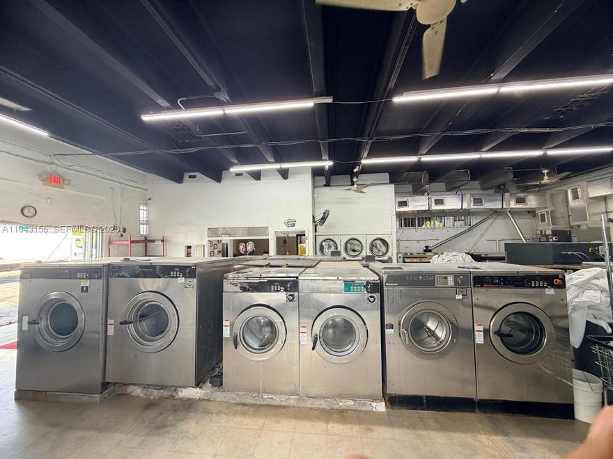 Exceptional opportunity to acquire a well-established and profitable industrial laundry business in a prime Miami location. Business only for sale – real estate not included. Successfully operating for over 4 years, this turnkey operation is fully equipped and positioned for continued growth.  The business services a strong industrial/commercial client base while also generating additional income through on-site coin-operated laundry for personal use, providing diversified and stable revenue streams. The operation is fully staffed with trained employees and own transportation for pickup and delivery.  The facility is outfitted with modern, well-maintained industrial machinery, all of which is included in the sale. Additional highlights include air-conditioned premises throughout, efficient layout, and a professionally run operation that allows for a smooth transition to new ownership. This is a true turnkey business. Inventory available.