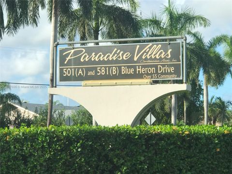 Photo of 581 Blue Heron Dr #122-B, Hallandale Beach, FL 33009 (MLS # A11887666)