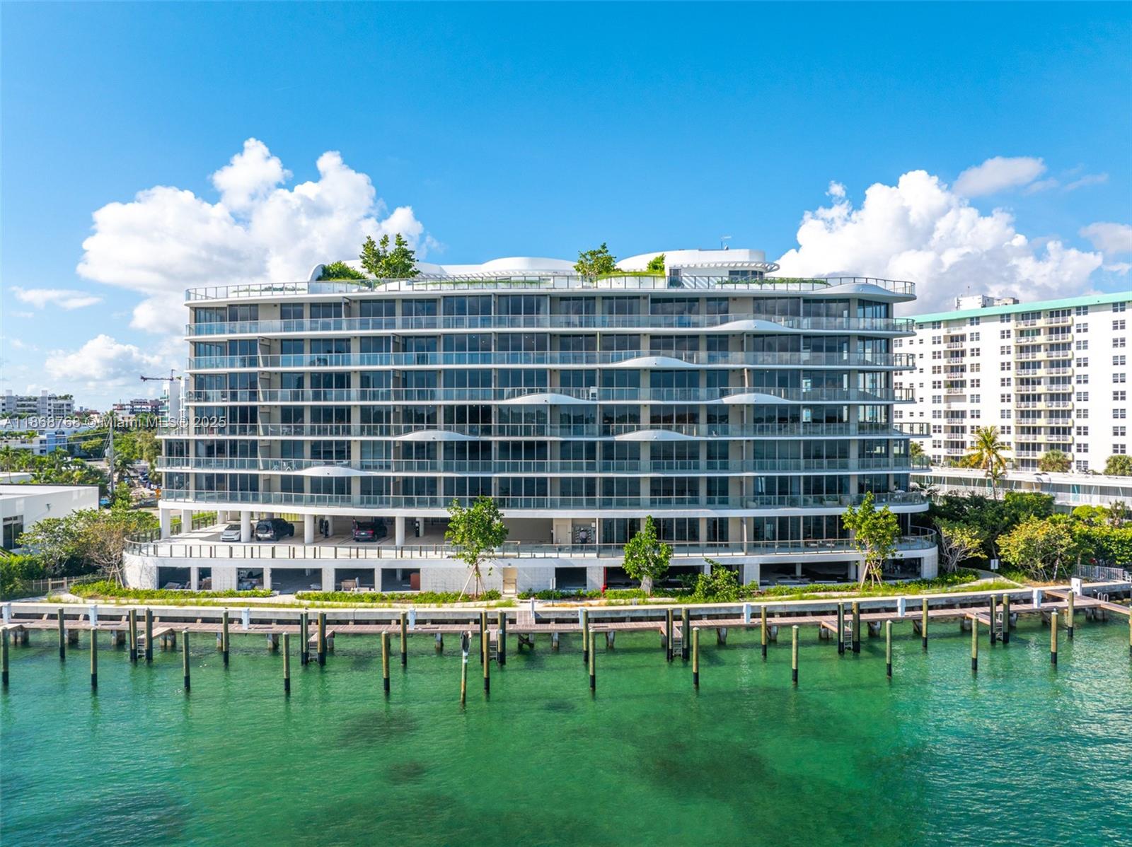 Imagine waking up in one of 41 boutique residences in this brand-new, 2-Bed/Den/3-Bath architectural masterpiece designed by award-winning Arquitectonica and built by the renowned team of Valerio Morabito & Ugo Colombo. This spacious home is in one of the most sought-after boutique buildings in Bay Harbor Islands. Floor-to-ceiling windows w/ bay & ocean views and solar privacy/blackout shades, private elevator and numerous upgrades including polished limestone flooring, gourmet Snaidero kitchen w/ Miele appliances, as well as built-in Avera closets and full LED lighting. Panoramic rooftop pool & spa, w/ water views, state-of-the-art Technogym, private marina, EV charge, & valet. Walk to Bal Harbour, A+ school & houses of worship. This is more than a residence — it’s a lifestyle of dreams.