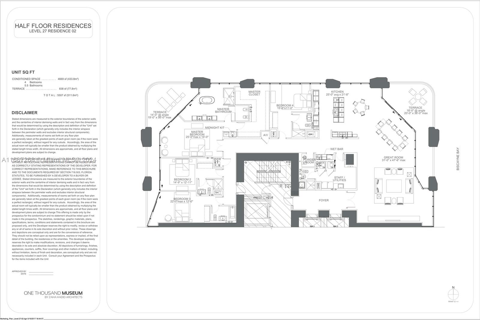 ONE THOUSAND MUSEUM CONDO - Residential