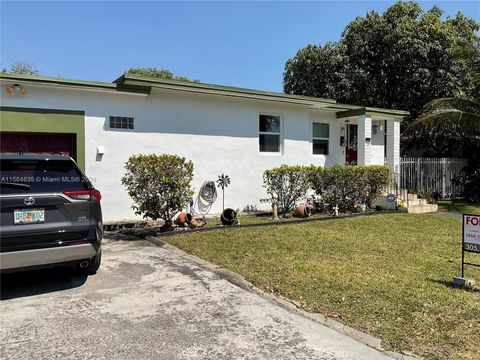 A home in North Miami