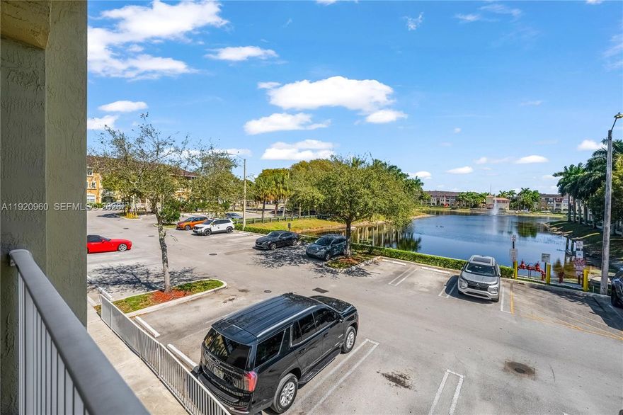 Beautiful 2-bedroom, 2.5-bath corner unit with stunning direct lake views, located in one of Doral’s most desirable communities—Coronado. This home features an open kitchen, spacious living area, and guest half bath on the first floor, with two bedrooms—each with its own private bathroom—upstairs. Enjoy comfort and luxury with resort-style amenities including a swimming pool and fitness center. Conveniently located near top-rated Doral public schools, shopping, dining, entertainment, and major highways. In-unit washer and dryer. Easy to show—call us today!