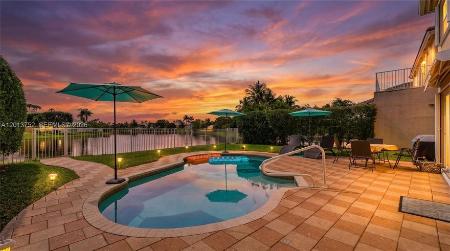 Beautiful two-story waterfront home located at 4019 Turquoise Trail in the highly desirable city of Weston. This spacious residence features a private pool and offers serene water views, creating the perfect setting for both everyday living and entertaining. The thoughtfully designed floor plan provides generous living spaces filled with natural light and a seamless connection between indoor and outdoor areas. Step outside to your own backyard oasis, complete with a pool and tranquil waterfront backdrop, ideal for relaxing weekends or hosting gatherings with family and friends. Located in one of South Florida’s most sought-after communities, Weston is known for its beautifully maintained neighborhoods, tree-lined streets, and exceptional quality of life. Residents enjoy access to top-rated A+ schools, scenic parks, walking and biking trails, and a strong sense of community. The area also offers convenient proximity to shopping, dining, golf courses, and major highways, while maintaining a peaceful, suburban feel. This home presents a rare opportunity to enjoy comfort, convenience, and the unmatched lifestyle that Weston has to offer.