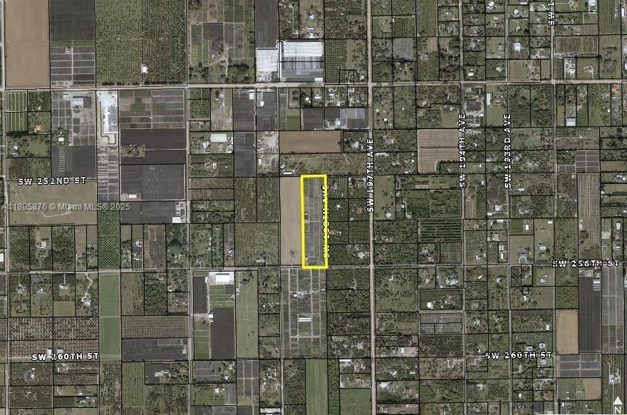 Fully fenced working plant nursery with on-site irrigation, GM Diesel pump, underground piping, multiple sections, sprinklered, includes 1000's cinder blocks, shade house, and more. Electric on site. Ready to start your business. Located in prime Redland with access to major thoroughfares. Build your home with guest house or many other uses as allowed by Miami Dade County agricultural zoning.