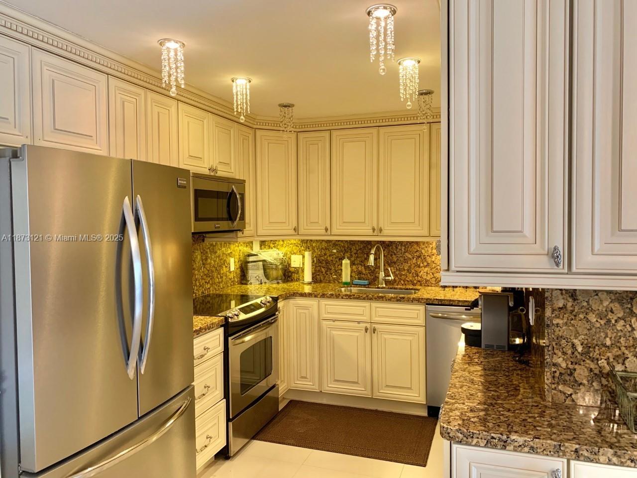 Highly upgraded 1 bedroom, 1 full bath, 1 half bath condo directly on the intracoastal! Beach is directly across the street. Remodeled from A to Z! Bright unit with south facing balcony. Open kitchen with Italian cabinetry, granite counter tops, new stainless steel appliances, porcelain floors throughout, upgraded tiled bathrooms with custom made vanities, & new high impact windows/sliding door. Resort style complex with 2 pools, tennis courts, 2 restaurants, fitness center, basketball, billiards room, courtesy bus and so much more! Annual furnished rental only. Cable, a/c, hot water & Wi-Fi included in rent. Easy to show!