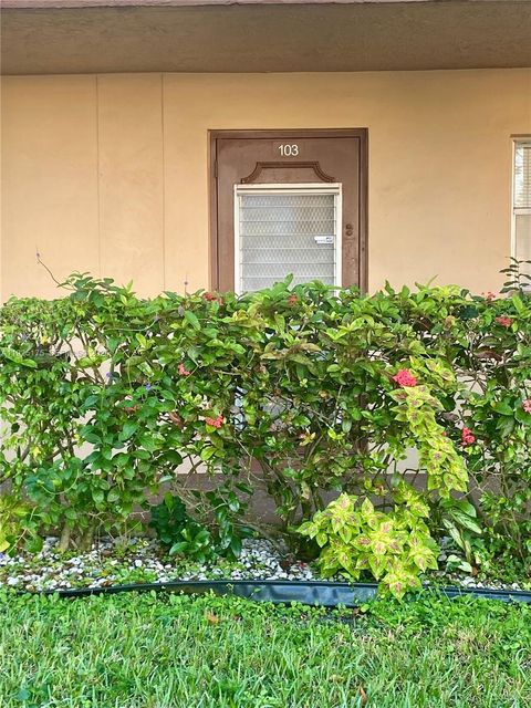 9261 Sunrise Lakes Blvd 103 Sunrise FL 33322