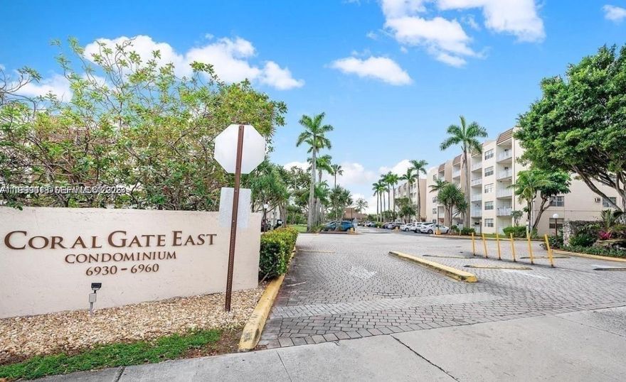 Spacious 1 bedroom, 1 bathroom condo available for rent in the desirable Coral Gate East community, Hialeah. Unit 2-503, 5th floor with open balcony. Rent $1,750 per month. Impact windows, tile floors throughout, updated kitchen. Community amenities include swimming pool, gym, basketball court, playground, and security patrol. One assigned parking space. Walking distance to shops, restaurants, and public transportation. Easy access to major highways including SR-826 and I-75.