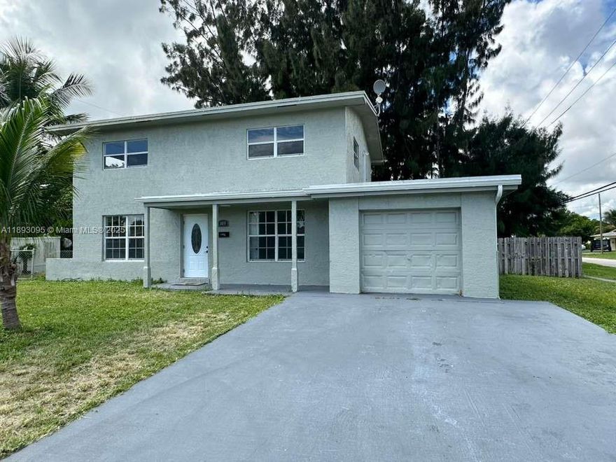 Beautifully renovated 5BD/2.5BA single-family home in the heart of Lauderhill! Move-in ready with modern finishes throughout, spacious living areas, and a stunning kitchen with stainless steel appliances. Features a walk-in closet, large windows with natural light, and a huge fenced backyard. Perfect for relaxing or entertaining in a quiet, family-friendly neighborhood. Conveniently located near schools, parks, shopping, and major highways. Don’t miss this opportunity!