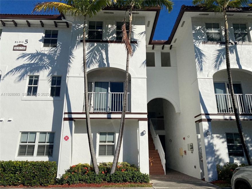 Investor-ready opportunity in the highly desirable gated community of St. Maarten at Doral. This beautiful 3-bed, 2.5-bath condo delivers strong rental demand and long-term value, featuring stainless-steel appliances, granite countertops, wooden cabinetry, tile flooring on the first level, and upgraded vinyl floors upstairs. In-unit washer and dryer add convenience and reduce operating costs. Prime location near A+ schools, major highways, and top shopping/dining hubs—ensuring consistent tenant interest and premium rental rates. Residents enjoy a resort-style 5-star clubhouse with pool, fitness and aerobic centers, tennis courts, billiards, party rooms, internet lounge, and more. A high-performing asset in one of Doral’s most stable and sought-after communities—perfect for investors seeking dependable cash flow and appreciation.