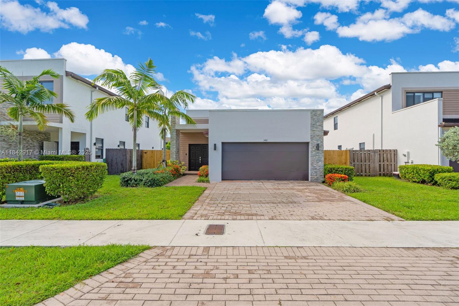 Rare One-Story Home with 2-Car Garage in Via Ventura!
One of only five one-story single-family homes ever built in the gated community of Via Ventura. This 3 bed / 2 bath Almeira model offers 1,932 SqFt of living space—all on one level—with a true 2-car garage, rarely found in the area. Features include an open layout, stainless steel appliances, quartz countertops, modern finishes, and hurricane panel protection.
Via Ventura offers 24/7 gated security and resort-style amenities including a clubhouse, gym, pool, playground, and more. Enjoy landscaped green spaces, lake views, and walking paths. Prime location near Aventura Mall, top schools, dining, beaches, and major highways. A rare opportunity in a community of mostly two-story homes, villas, and townhomes.
