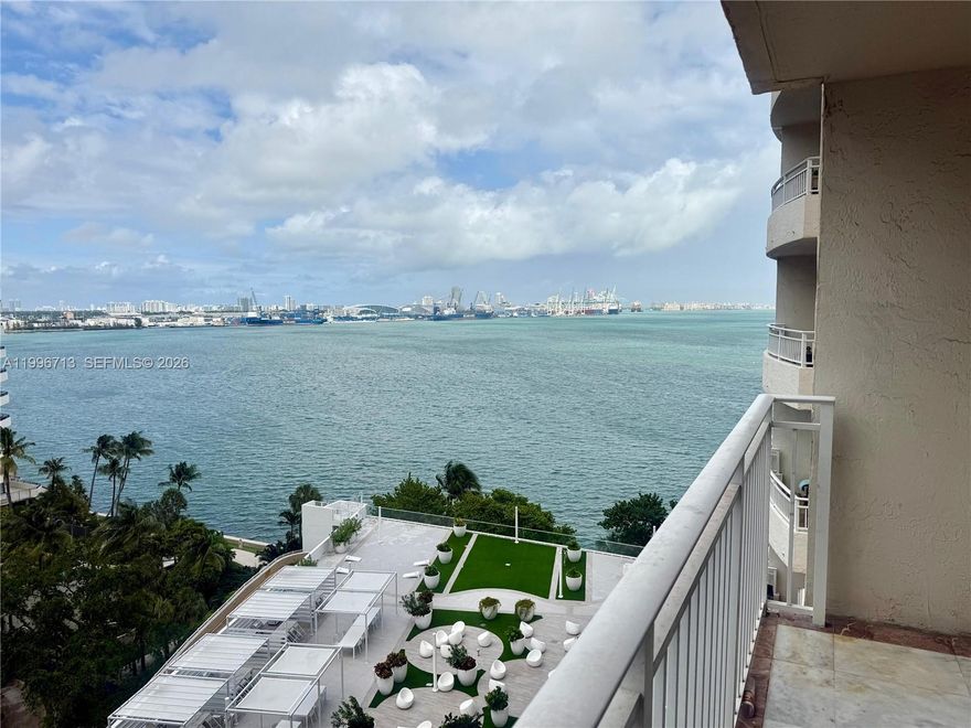 Beautifully renovated unit featuring a brand-new kitchen and all new appliances, a rare 2-parking-space assignment, and breathtaking views. Modern finishes throughout offer elegant, move-in-ready living in one of Brickell Key's most sought-after buildings. Residents enjoy top-tier amenities, including a newly renovated pool area, cabanas, tennis courts, and pickleball courts, the best on Brickell Key. Resort-style living with 24-hour security and concierge, just minutes from Brickell's finest dining, shopping, and entertainment. Realtors must accompany clients. Please refer to broker remarks for showing instructions and required tenant documentation. EASY TO SHOW!