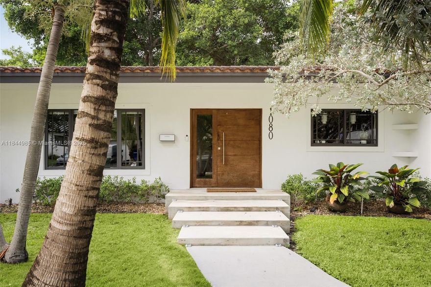 This exceptional Bayan Home at 1080 NE 86th Street is a standout opportunity in Miami’s Upper East Side. Featuring 2 bedrooms and 2 bathrooms within a 1,496 sq. ft. layout, this recently updated home boasts modern kitchen and bathrooms, updated plumbing, and an oversized 2-car garage. Priced at $1,600,000, this move-in-ready property is ideal for buyers seeking a blend of modern luxury and convenience in a prime location. The property is tenant-occupied, so please review showing instructions below.