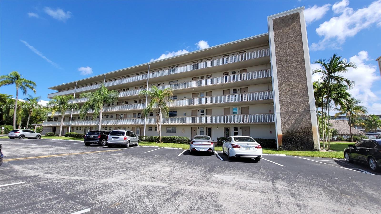 The property is now available to see!! 2 bedrooms and 2 full baths. Beautifully furnished, Large screened in balcony with shutters. Great view of gardens and heated tropical pool. The pool is steps away. Master bedroom with walk in closet. Great barbecue areas. 15 minutes from South Florida beautiful beaches. 55+ Cable incl 6 month lease.