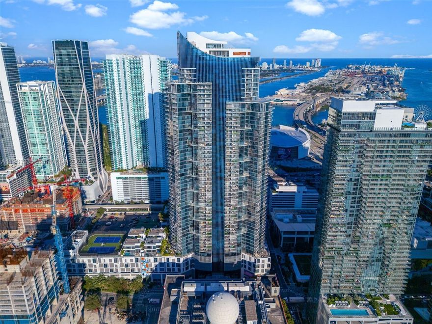 Corner 1-bedroom, 1-bath residence on the 22nd floor at Paramount Miami Worldcenter. This bright unit features floor-to-ceiling windows, abundant natural light, and an oversized balcony perfect for enjoying sweeping Downtown Miami skyline views. The balcony offers a direct view of the iconic I-395 Signature Bridge, one of the city’s newest architectural landmarks. The open layout offers modern finishes and a comfortable flow ideal for both everyday living and entertaining.

Located in the heart of Downtown, Paramount residents enjoy access to resort-style amenities and are just steps from Miami Worldcenter, a massive new lifestyle and entertainment destination featuring restaurants, shopping, nightlife, and year-round events.