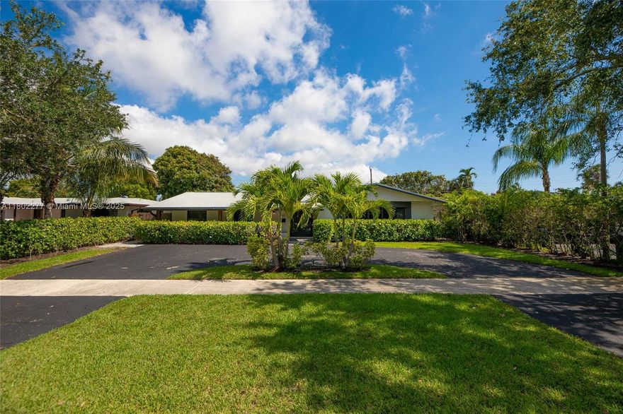 Stunning 3B/2B home in Imperial Point. Completely remodeled in 2020, Sleek & Modern, featuring impact windows & doors, open kitchen w/ quartz countertops with waterfall on both sides of the endless island & smart switches for modern living. Upgraded electric panel & Nest-controlled HVAC system. Remodeled Bathrooms, Floor, and Kitchen. Step outside into your tropical retreat, with a heated salt water pool completed with a travertine pool deck, a fire pit, palm trees. Located near top-notch dining, shops, entertainment, 10min from Beaches. Perfect home or investment property. Turnkey furnished and with no rental restrictions.