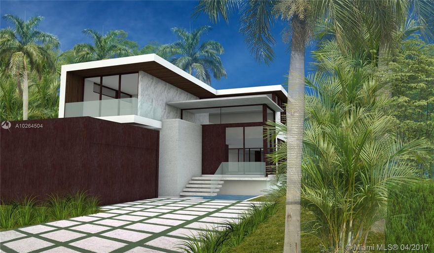 Customize your own luxury, waterfront home!! 10,739 sqft lot w/ 60 ft of water frontage on Miami Beach's coveted residential neighborhood Venetian Island! Ready for immediate construction (building permit issued). Structure and design have been approved by DRB. Sale includes approved city permits & plans from renowned architect CHOEFF, LEVY, & FISCHMAN for 5 bed/6.5 bath home with 5,366 sqft and new sea wall.