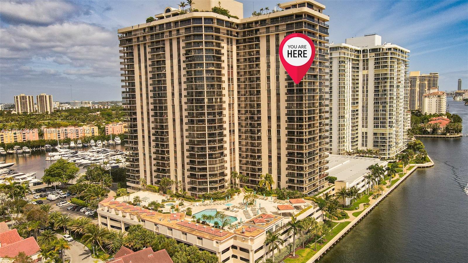 Property for Sale at 19667 Turnberry Way 15K, Aventura, Miami-Dade County, Florida - Bedrooms: 2 
Bathrooms: 2  - $1,389,000