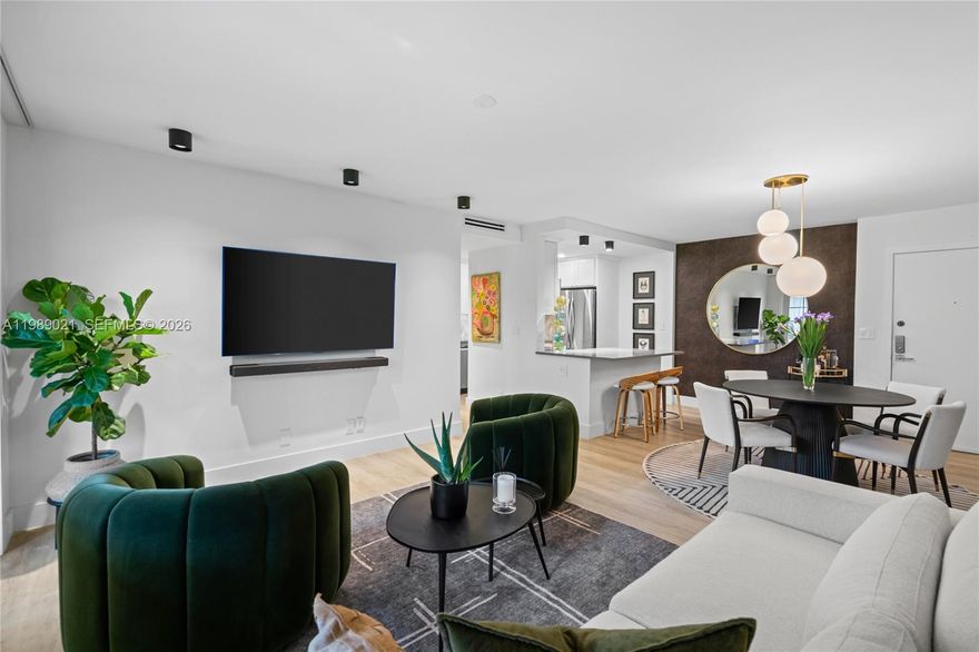 Introducing this absolutely stunning, fully renovated 2-bedroom, 2-bathroom apartment located in the heart of Wilton Manors. No detail has been overlooked in this impeccable, tastefully remodeled unit. This gorgeous first-floor unit offers a serene courtyard view that adds to the peaceful ambiance. The modern finishes throughout the apartment create a warm and inviting atmosphere, while the spacious layout ensures comfort and convenience. The unit features a brand-new LG convection/air fry stove, LG microwave/convection/air fry extractor, LG double-door refrigerator with pull-out freezer, and a Bosch dishwasher. Enjoy exclusive access to fantastic amenities, including a secluded pool,2 tennis courts, and 5 pickleball court. PRIME CENTRAL WILTON LOCATION, walking distance to Wilton Drive bars and restaurants.