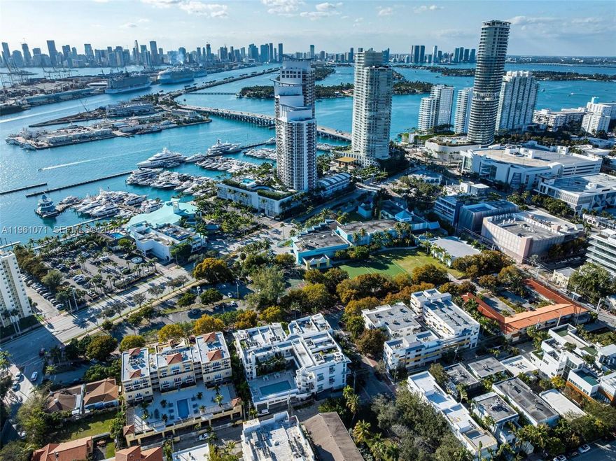 A stunningly redesigned penthouse at Absolute Lofts, set in South Beach’s most coveted neighborhood, South of Fifth — where city energy meets waterfront serenity. Dramatic 18-foot ceilings create an impressive, light-filled living space that flows seamlessly into an expansive primary loft suite, complete with dual walk-in closets and a private balcony retreat.
Dreamy sunsets pour into the living room each evening, setting the perfect backdrop for elevated everyday living. The home features sleek Italian kitchen cabinetry, beautifully upgraded bathrooms, and electric blinds throughout for effortless comfort and style.
Step onto the spacious balcony to take in bay and PortMiami views, or head up to your own exclusive rooftop terrace — an unforgettable escape with panoramic vistas of South Beach and Government Cut, ideal for entertaining, unwinding, or simply taking it all in.
Absolute Lofts offers a sun-drenched pool, bike storage, and two assigned covered parking spaces. Pet-friendly and perfectly positioned just moments from South Pointe Park, the baywalk, acclaimed restaurants, Whole Foods, and the beach.
A true South Beach penthouse experience — bold, sophisticated, and completely one-of-a-kind.