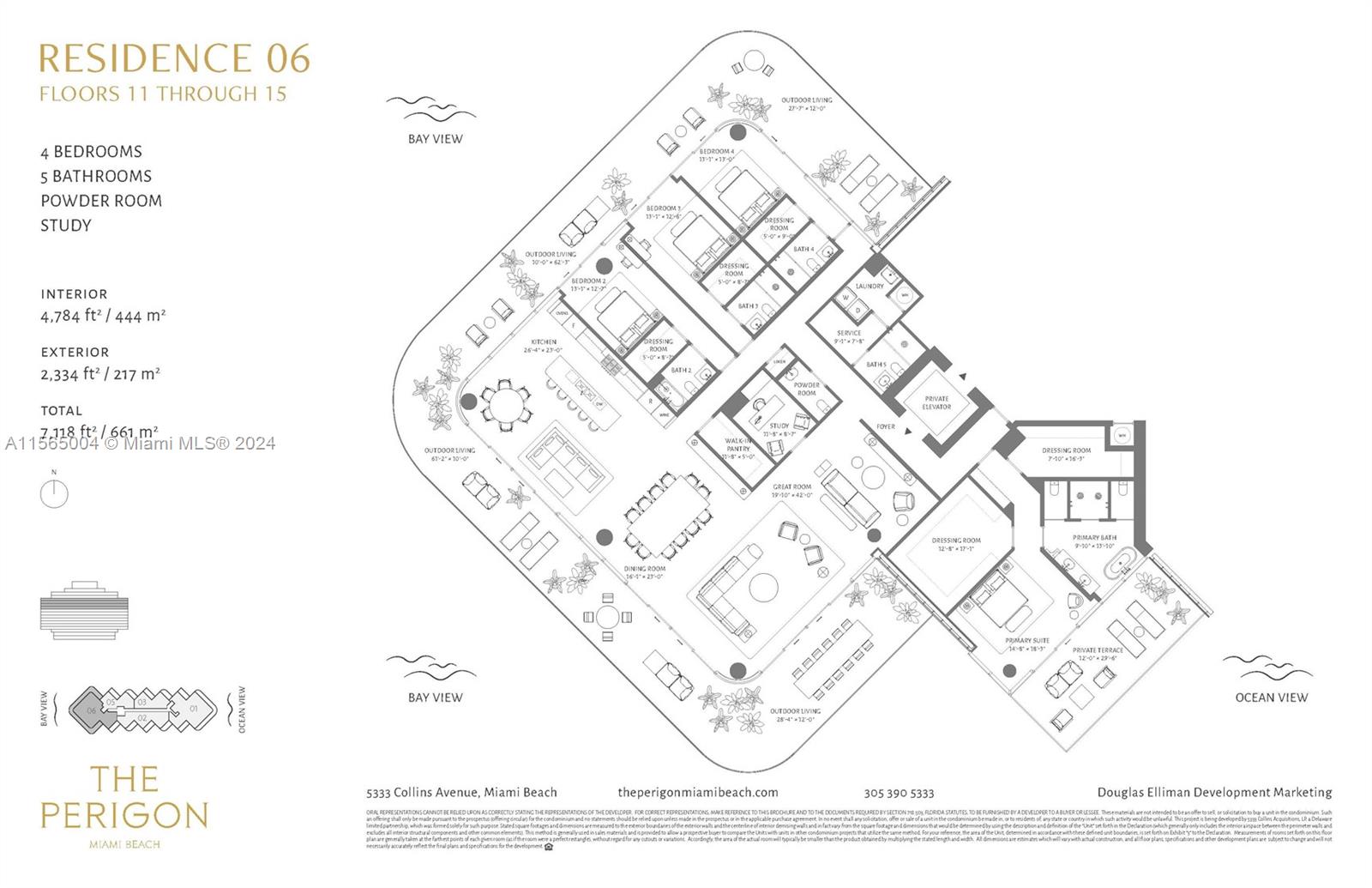The Perigon Miami Beach - Residential