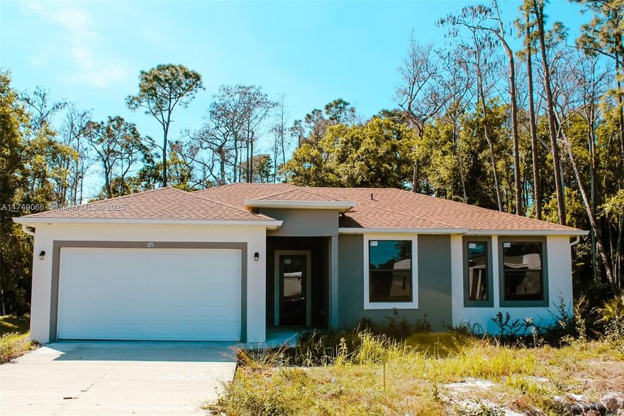 Welcome to your slice of paradise in beautiful LeHigh Acres! This exquisite 3-bedroom, 1-bath
home spans over 1,300 square feet, offering an abundance of space and comfort. As you step
inside, you'll be greeted by an airy and open atmosphere, enhancing the natural light. This
home is brand new and sits on a large lot. Wonderful area close to many shops and dining.