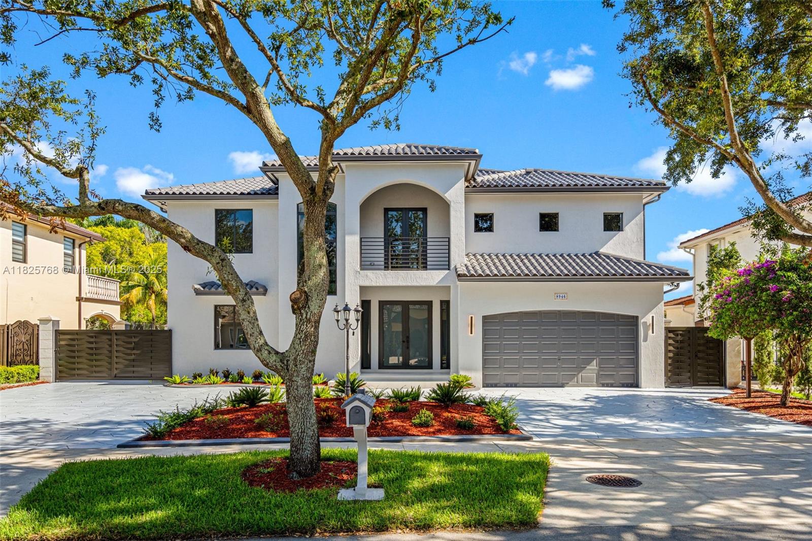Step into luxury in this impeccably renovated 5-bedroom, 4-bath home with a spacious loft and over 3,200 sq ft of elegant living space in West Garden Estates. No detail has been overlooked—this home has been thoughtfully updated from top to bottom, offering the feel of brand-new construction with designer finishes throughout.
Enjoy breathtaking lake views from your expansive second-floor balcony, the perfect setting for relaxing or entertaining. The backyard is a true retreat with a pool overlooking the water, creating a seamless indoor-outdoor living experience.With one full bedroom and bathroom on the first floor, this layout is ideal for guests or multigenerational living. Upstairs, the loft offers flexible space for a home office, gym, or media room.