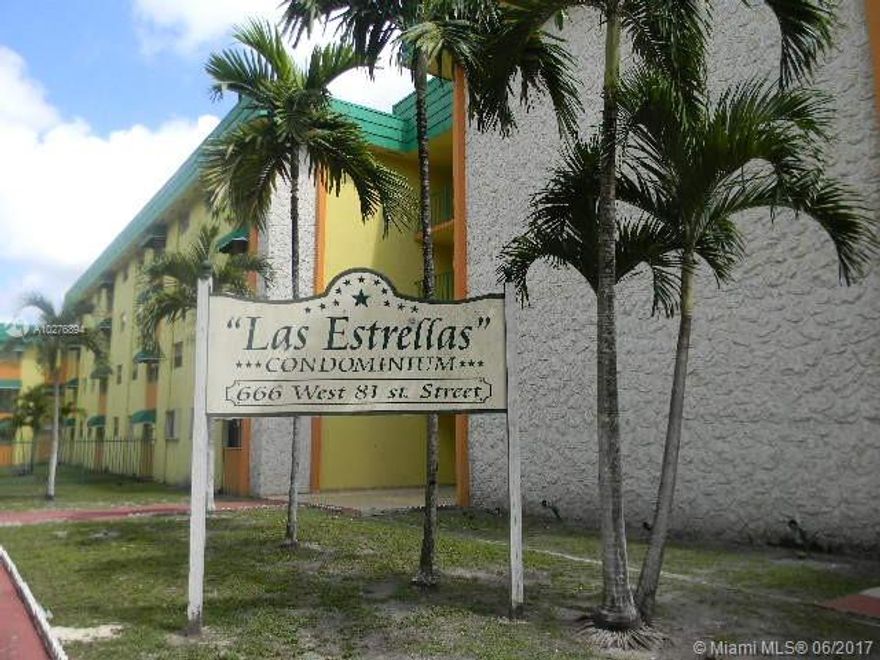 Great opportunity to live in Hialeah close to Palmetto and malls. 1 Bedroom, 1 bathroom condo with pool.

A lender's pre-approval letter, loan commitment (credit and income approval, subject only to identification of acceptable property), or a Nationstar Mortgage prequalification letter is required on all financed offers. Buyers who opt to provide a Nationstar Mortgage prequalification letter are not required to use Nationstar as their lender, and may ultimately finance with any lender. 

 ALL BIDS SUBMITTED ON AUCTION WEBSITE ONLY.  ALL PROPERTIES ARE SUBJECT TO A 5% BUYERS PREMIUM AS PER THE EVENT AGREEMENT & TERMS & CONDITIONS (MINIMUMS WILL APPLY); PROPERTY SOLD AS IS; SELLER, BROKER, AGENT HAVE NO INFO ON PROPERTY HISTORY, NO DISCLOSURES PROVIDED.