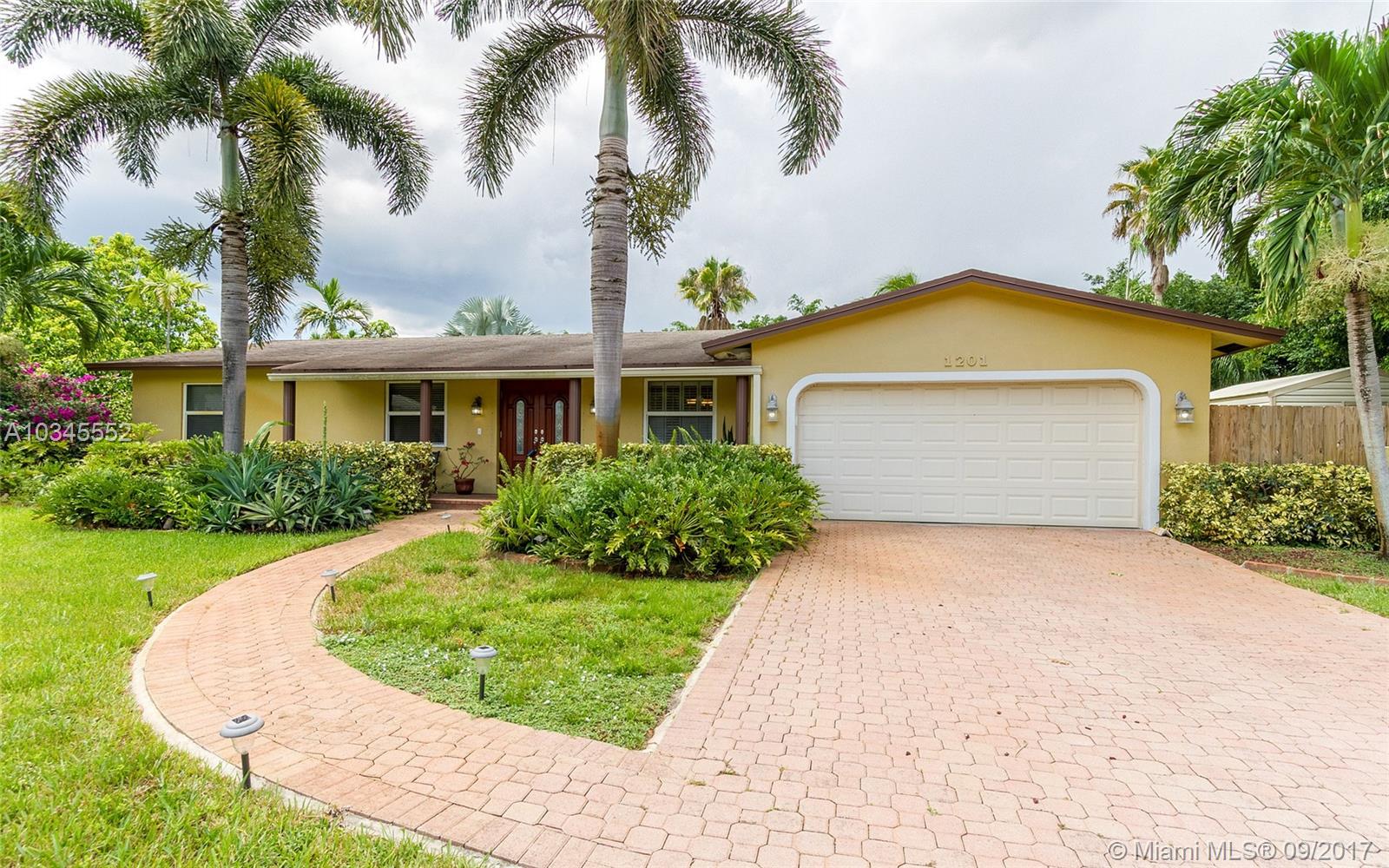 Live the South Florida lifestyle in a Tropical Oasis! Located on an oversized Cul-de-Sac lot, in the heart of Plantation, this Upgraded Pool Home features a very Functional Floor plan that is ideal for Entertainment or any growing family. Featuring a completely remodeled Gourmet Kitchen, Stainless Steel Appliances, Granite and Crown Molding throughout! Tiled Social areas, Master Bath is also renovated and doubles as a Cabana Bath to a Fabulous Covered Patio with Built in Grill and a Pecky Cypress Ceiling. The large pool is nestled among a lush Tropical setting! Huge, Very private, fully fenced yard and a Storage Shed. Prime location close to Fine Dining, Shopping, Highways and just 15 minutes to the beach and downtown! Impact Glass & Doors throughout! WEEKDAY SHOWINGS AFTER 6:30 BY APPT.