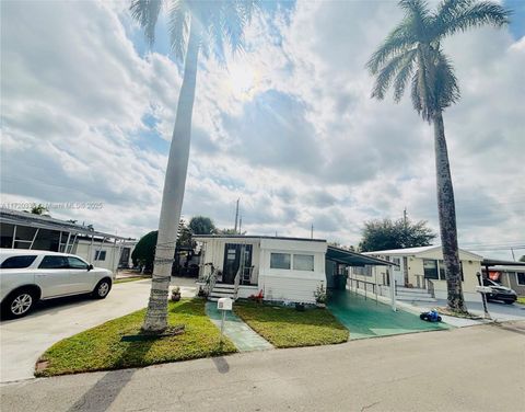 A home in Davie