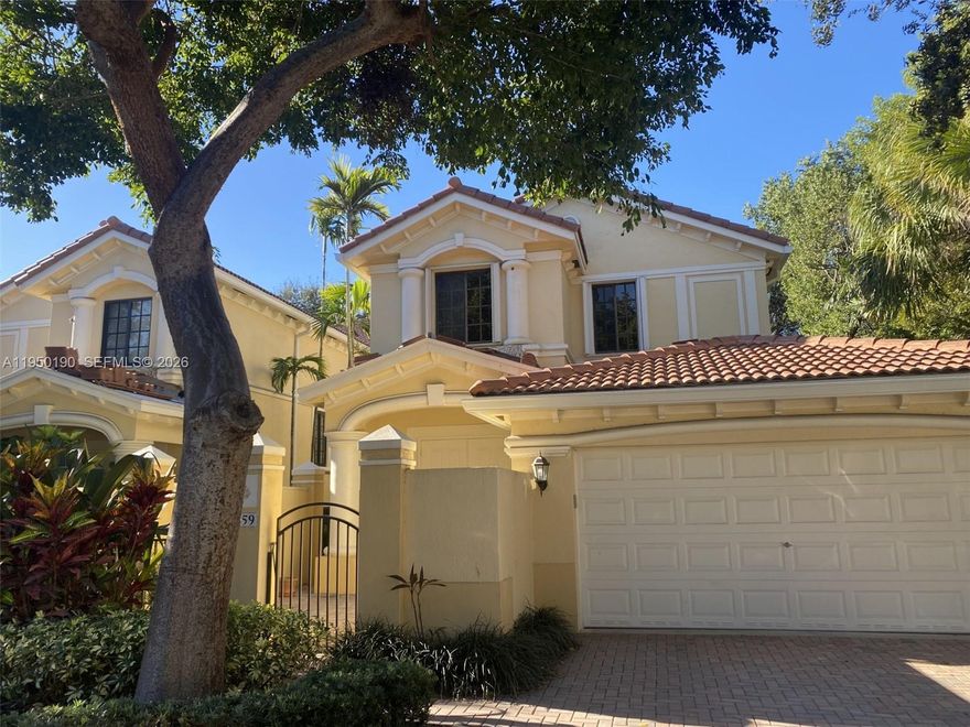 Imagine coming home to Mariposa Point in Weston, where your end-unit dream home awaits. This 3-bedroom plus den, 2.5-bath residence offers a private elevator, a spacious 2-car garage, and an open balcony perfect for quiet mornings. With a new roof, beautiful tile and carpet, gated access to Weston Town Center, A+ schools, and pristine condition, this exclusive community feels like home the moment you arrive.