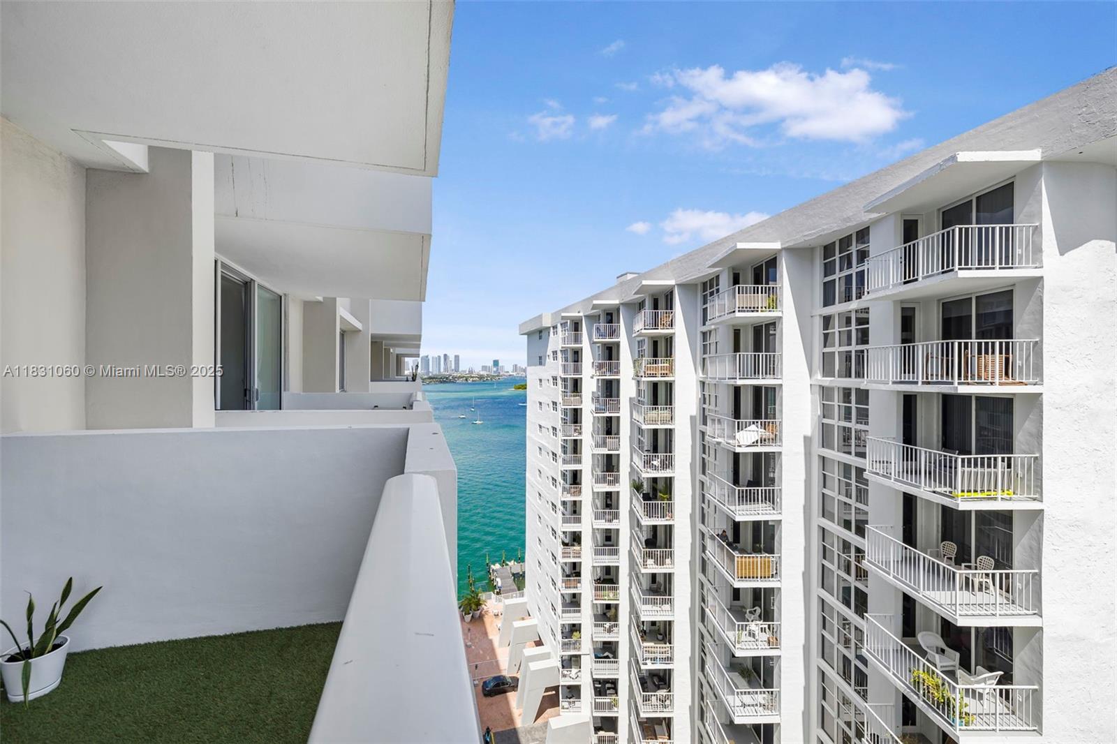 Bright & airy 1-bedroom with a spacious layout and dazzling views of Biscayne Bay and the Miami skyline — all framed by oversized windows that flood the space with natural light. Resort-style amenities—bayfront pool, Jacuzzi, fitness center, recreation room, BBQ area, 24-hour valet & concierge, on-site store, and covered bike storage. Located in a quiet, upscale West Avenue corridor, this residence offers easy walking access (~5–9 mins) to Lincoln Road, Whole Foods, Trader Joe’s, cafés, & Flamingo/Lummus Park. You're just moments away from all the South Beach essentials — minus the noise. Live in comfort or renovate to elevate — this is coastal city living with potential. Whether you're seeking a serene pied-à -terre or a stylish primary residence, this is the perfect Miami Beach retreat.