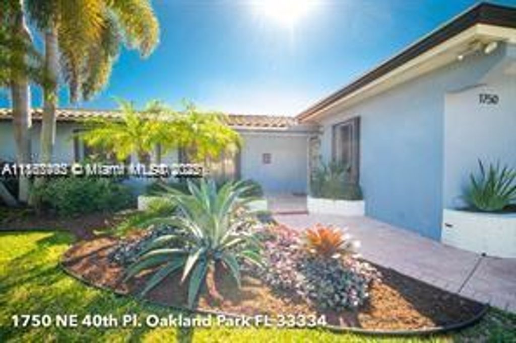 Photo of 1750 NE 40th Pl #0, Oakland Park, FL 33334 (MLS # A11857992)