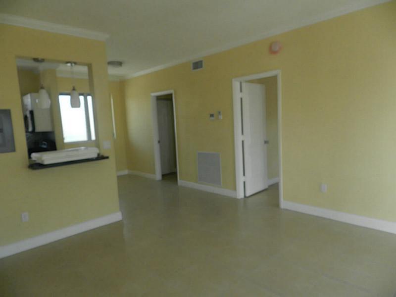 Fully renovated one bedroom, one bath, central a/c, renovated bathroom with shower, renovated kitchen, granite countertops, backsplash, Stainless steel appliances, huge closet, pool, laundry room onsite, elevator, across from Walgreen, gas station, bus s top, blocks away from beach, Collins avenue, & Biscayne Blvd. Pet Friendly community (some restrictions apply) No aggressive breed, no more than 35lbs. no more than 2 pet per unit. $100 pet fee and $35 per month per pet, management approval needed.