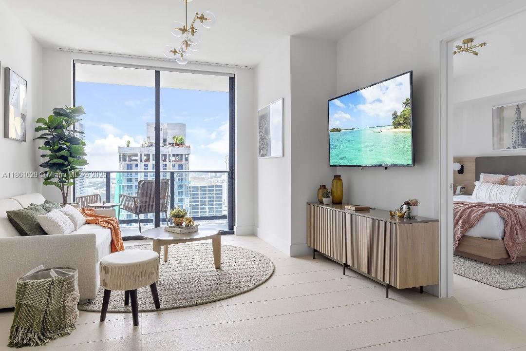 Located in the heart of Downtown Miami, this fully furnished 1-bedroom is equipped to the standard of a luxury hotel, offering a true turnkey investment. The stylish apartment includes a modern living area with a sofa bed to maximize capacity. With no rental restrictions, it provides excellent flexibility and strong income potential. Although not part of the hotel program, it is professionally managed with high occupancy and proven returns. Situated in one of Miami’s most desirable and rapidly growing neighborhoods, this property combines immediate rental income with long-term appreciation—ideal for investors or as a chic urban retreat.