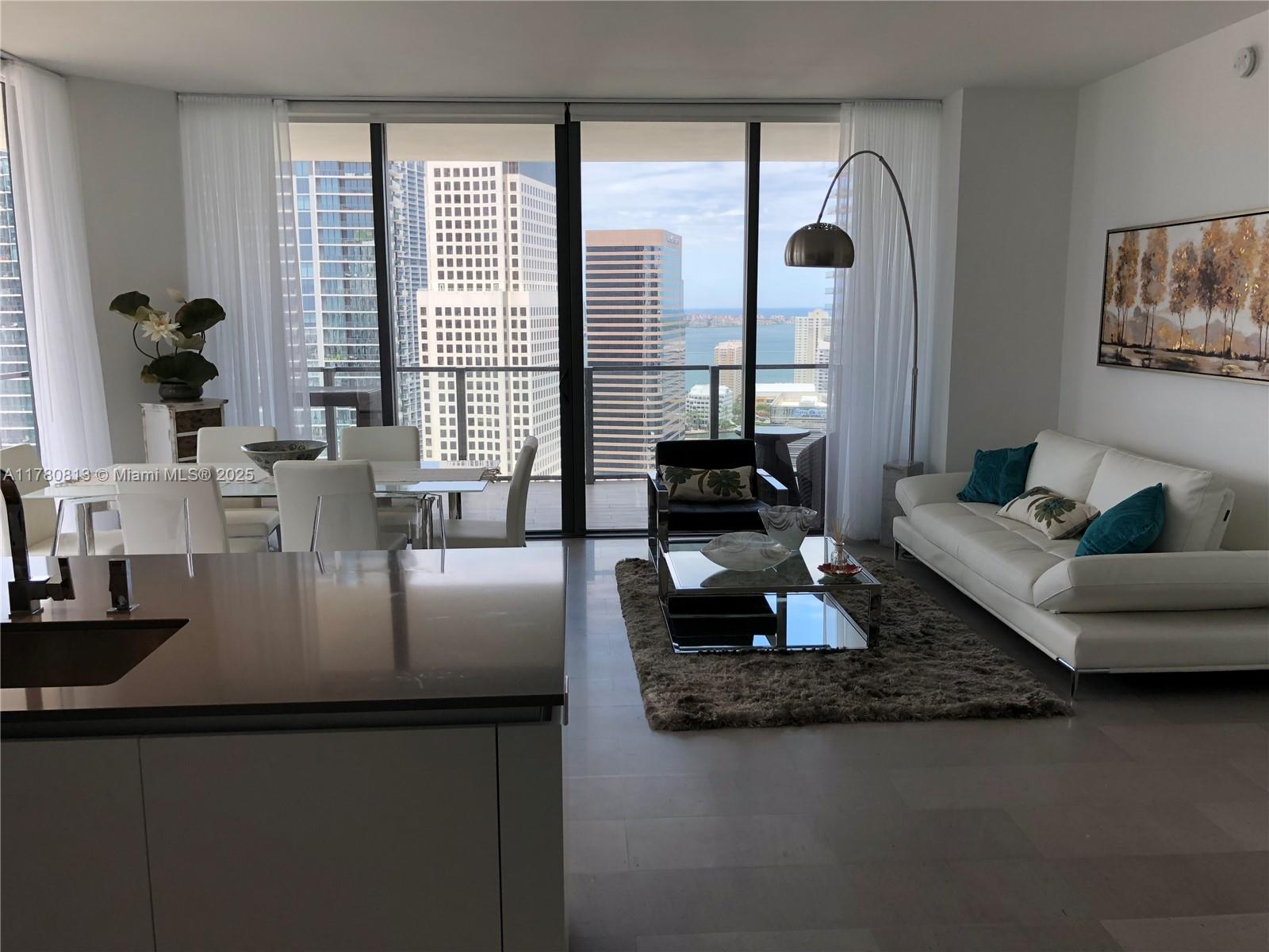 Rental Property at 88 Sw 7th St 2911, Miami, Broward County, Florida - Bedrooms: 2 
Bathrooms: 3  - $7,400 MO.