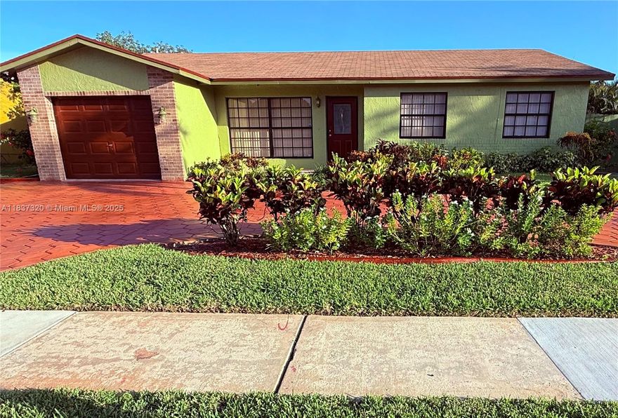 Welcome to your dream rental home in the heart of Pembroke Pines! This spacious 3-bedroom, 2-bath single-family home offers a comfortable layout with tile flooring throughout, a functional kitchen with new stainless steel appliances, and a 1-car garage. The home features full-size washer and dryer.

Enjoy outdoor living in the large fenced backyard for added privacy. Situated on a quiet street in a desirable, family-friendly neighborhood close to top-rated schools, shopping, dining, and major highways.

Ready for immediate move-in. Please submit complete offers with credit/background checks, proof of income and employment, photo ID, and bank statements or proof of funds. Don’t miss this opportunity—schedule your showing today.
