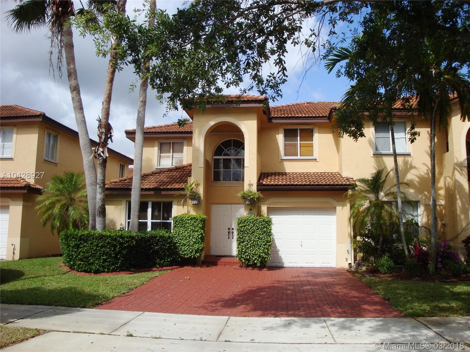 GORGEOUS CORNER TOWNHOME IN TOP RATED SCHOOL DISTRICT! SPACIOUS LAYOUT W/LIVING,DINING,BREAKFAST & FAMILY ROOM! 1 CAR GARAGE & 2 CAR DRIVEWAY! LARGE PAVER PATIO & FENCED YARD! BEST LOCATION DIRECTLY ACROSS FROM GUEST PARKING,PLAYGROUND & POOL! REAL MARBLE FLOORS ENTIRE 1ST FLOOR, REAL WOOD ON STAIRS & LOFT AREA,SUNNY KITCHEN W/BEAUTIFUL GRANITE OPENS TO BREAKFAST & FAMILY ROOM. UPSTAIRS HAS LOFT AREA, GREAT FOR SMALL HOME OFFICE! MASTER BEDROOM W/WALK IN CLOSET & 2ND CLOSET,LARGE BATH W/DUAL VANITIES & LARGE TUB & SHOWER. BEDROOM #2 W/ WALK IN CLOSET TOO! 24 HR GUARD AT ENTRANCE TO COMMUNITY,SHOPPING CENTER W/PUBLIX, RESTAURANTS & MORE NEXT DOOR! BEST ACCESS TO I595 JUST OUTSIDE THE COMMUNITY! CURRENTLY OCCUPIED BY AN EXCELLENT TENANT TILL MAY 4TH. TENANT WILLING TO STAY FOR INVESTOR BUYER