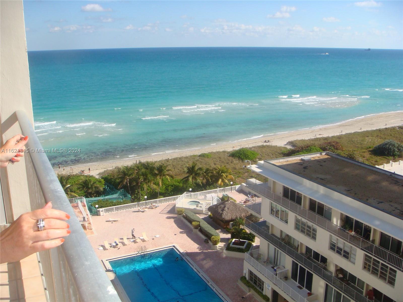 Property for Sale at 5401 Collins Ave 1012, Miami Beach, Miami-Dade County, Florida - Bedrooms: 1 
Bathrooms: 2  - $425,000