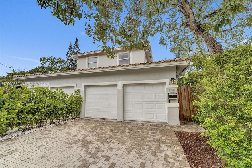 Stylish Townhome with Private Pool in Progresso Village. fee-simple townhome (no association) in Situated in Progresso Village, one of Fort Lauderdale’s most exciting up-and-coming areas just minutes from Downtown Fort Lauderdale, Flagler Village, Wilton Drive, and with easy access to I-95. Built in 2007 and thoughtfully updated with newer finishes. Just under 1900 square feet under air, this two-story home features 3 bedrooms plus an upstairs loft, 2.5 bathrooms, and a spacious 2-car garage. Inviting curb appeal. The interior has soaring ceilings and an open-concept layout. The main living area flows seamlessly from the foyer into the dining space and kitchen, creating an ideal setup for both everyday living and entertaining. Well-appointed with granite countertops, warm wood cabinetry, and stainless steel appliances. open dining area, making it easy to stay connected while cooking or hosting. Upstairs, a split-bedroom floor plan that maximizes privacy. The primary suite is generously sized with a large walk-in closet and an en-suite bathroom. The second floor also includes a convenient laundry area. One of the standout features of this home is the private outdoor paved patio and private pool surrounded by tropical landscaping. Ownership (no condo association), 2-car garage with ample storage, Hurricane-era construction (2007 build), Private pool.  Whether you’re looking for a primary residence, second home, or investment opportunity, this property checks all the boxes.