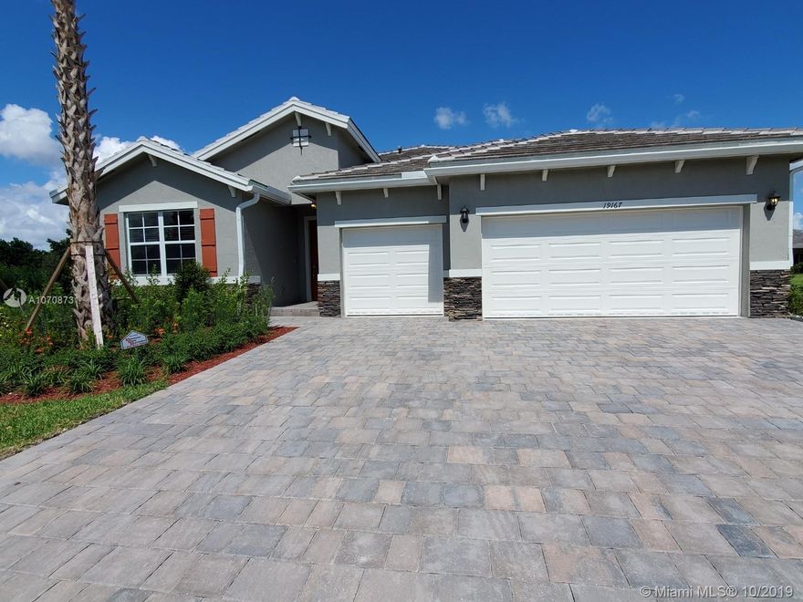 Beautiful spacious 1-story home in the Redland area. Home features an open floor plan with oversized Great Room, Owner's Suite and Dining. MULTI-GEN HOME PLAN. Secondary suite features a private bathroom, walk-in closet and separate living area. Over 2800 square feet of living space! Beautifully designed and paved driveways, Barrel tile roof, Home Is Connected system and more included! A must see. BRAND NEW HOME! CALL FOR A TOUR AND MOVE IN SPECIALS- Restrictions may apply *Pictures, photographs, features, colors and sizes are approximate for illustration purposes only and will vary from the homes as built.