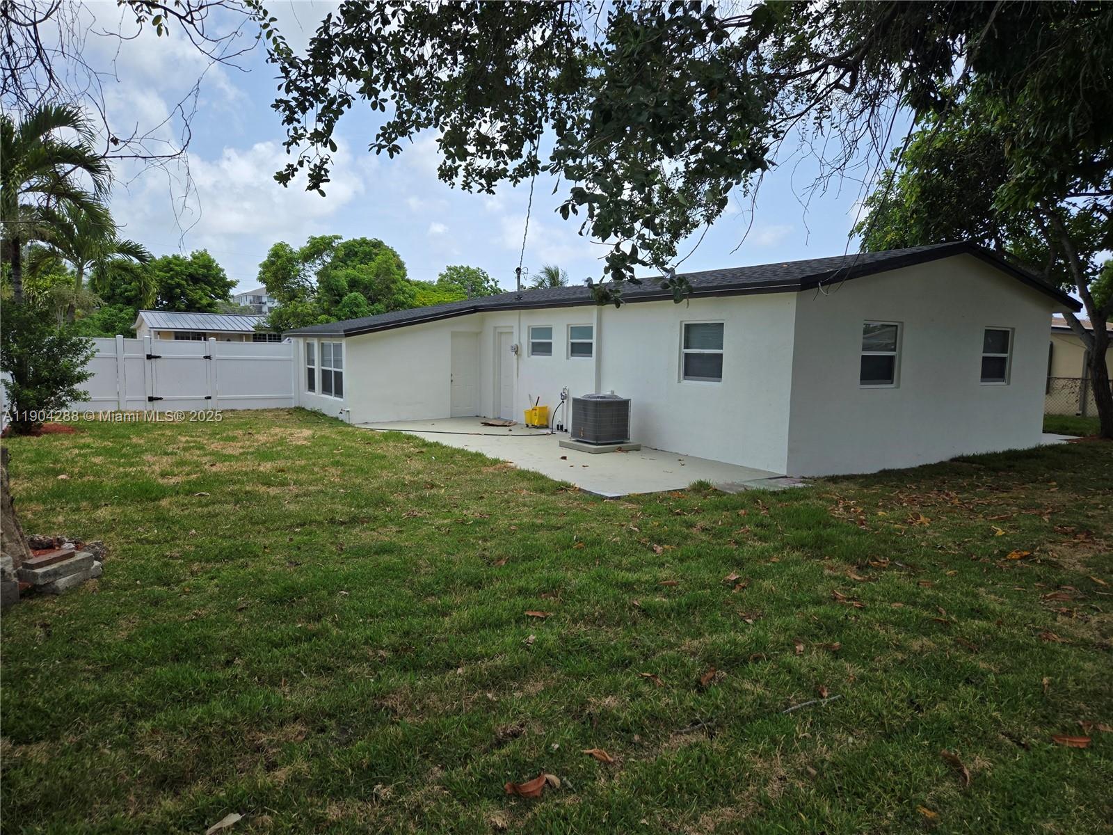 Brand new everything , owner remoldeled home from top to bottom this past summer,  new roof , kitchen , bathroom , floors ,AC , fencing , driveway, stainless appliances set . All done by florida licensed contractor with all county permits.