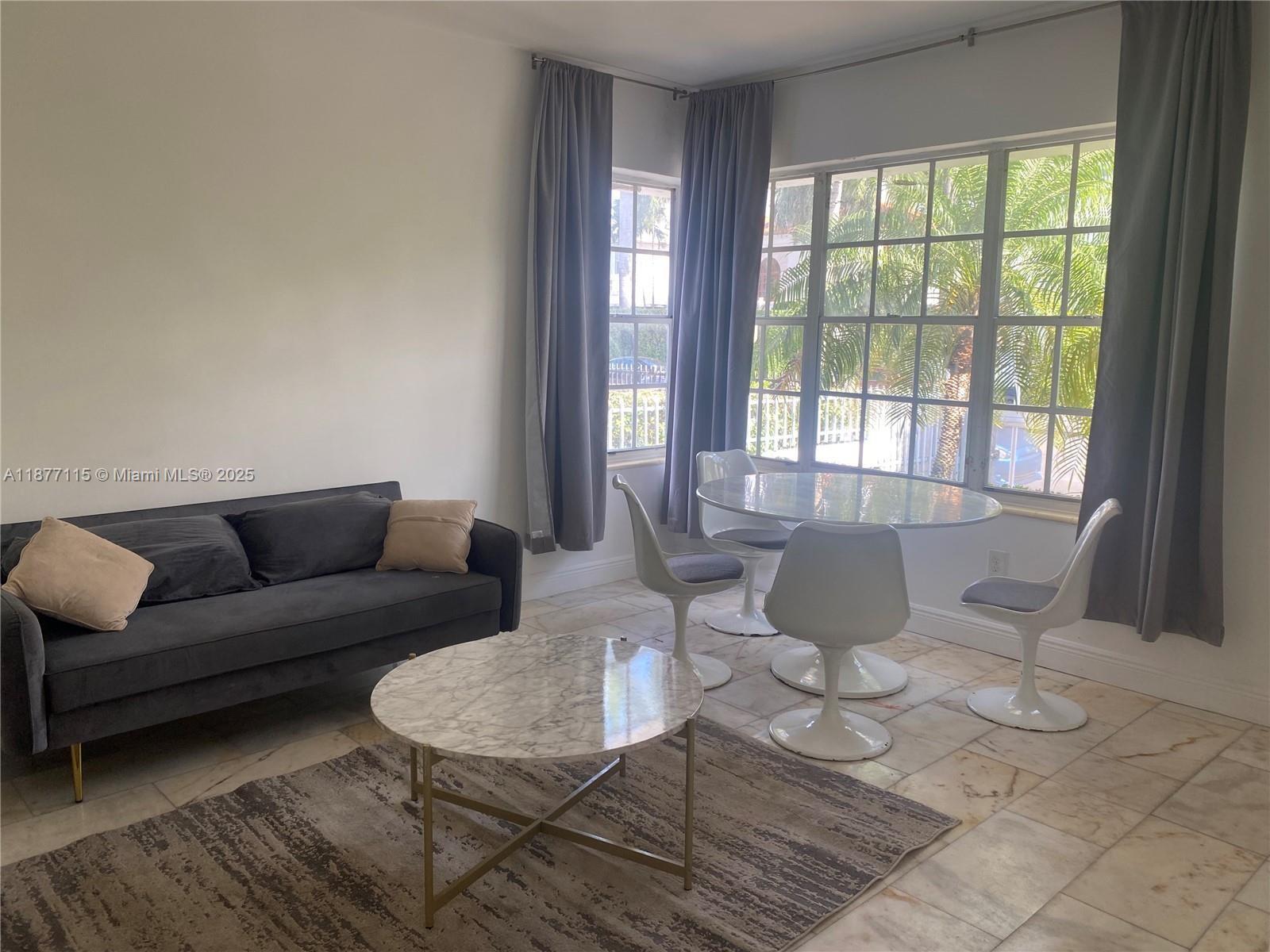 Part of the FIRST BOUTIQUE RESIDENCE COLLECTION "First on Penn" is a marvelous Art Deco 2 stories building composed by 20 boutique apartments which have been totally renovated & furnished providing a combination of art, sophistication and comfort. This 1/1 front corner unit with plenty of natural light & features beautiful finishes w/marble flooring and beautiful furnitures. Perfect location, Walking distance to the famous Lincoln Road, all amenities, restaurants, beach and more.